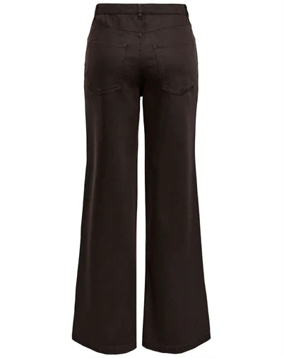Only - ONLJuicy Soft HW Wide Jeans - Black Coffee